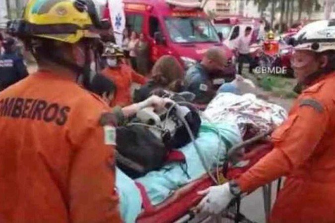 Dois funcionários caem em cisterna e ficam desacordados na região de Águas Claras