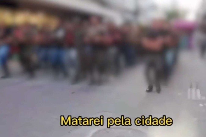 Cursinho pré-militar estimula alunos a matar e torturar - (crédito: Reprodução/Jornalistas Livres) Cursinho pré-militar estimula alunos a matar e torturar - (crédito: Reprodução/Jornalistas Livres)