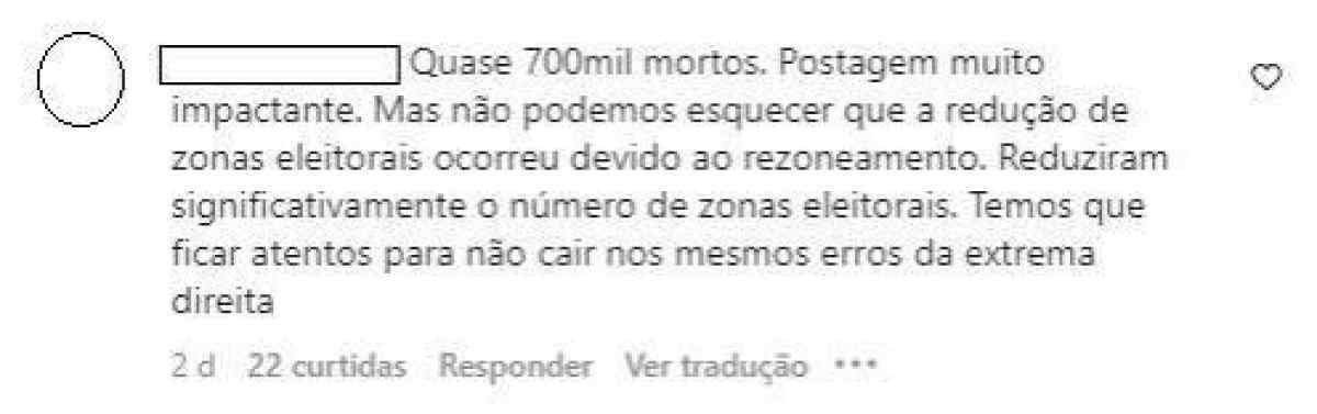 Exemplos de postagens que demonstram que usuários interpretaram dado como real