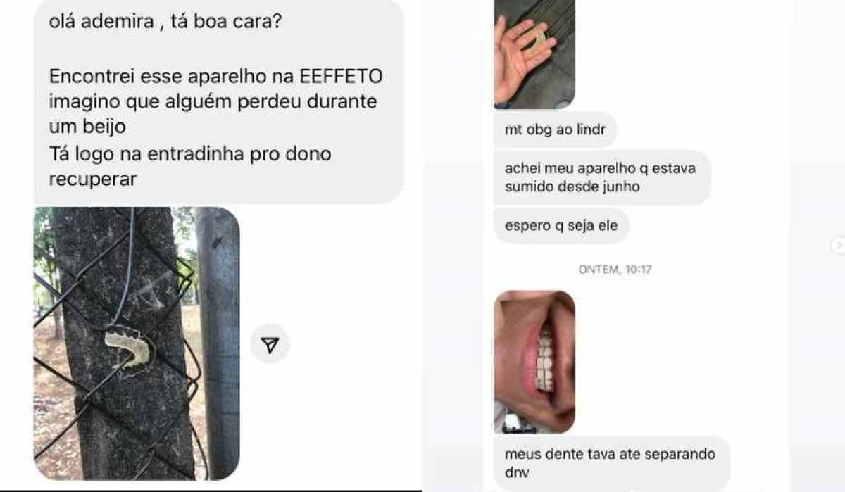 Site ajuda estudante a encontrar aparelho dental perdido em festa junina