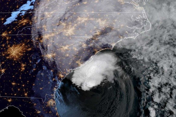  (crédito: JOSE ROMERO / NOAA/RAMMB / AFP)