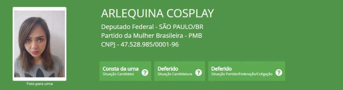candidatos com nomes inusitados