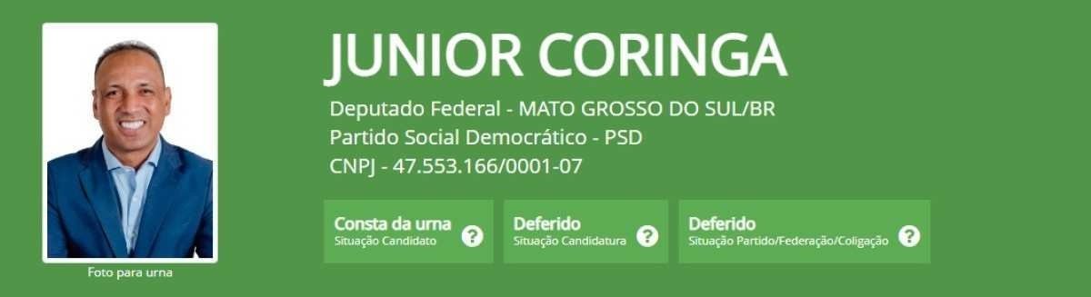 candidatos com nomes inusitados