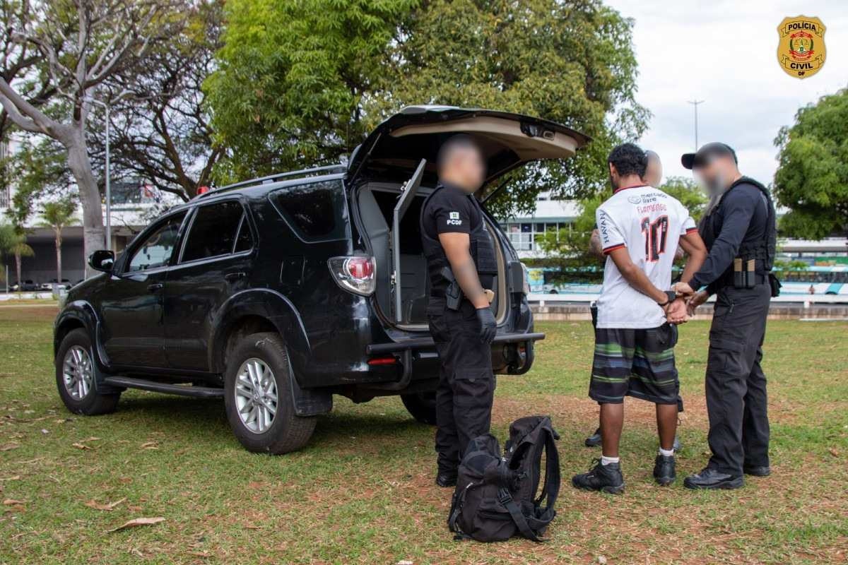 Homicidas, traficantes, estupradores: operação prende 60 foragidos no DF