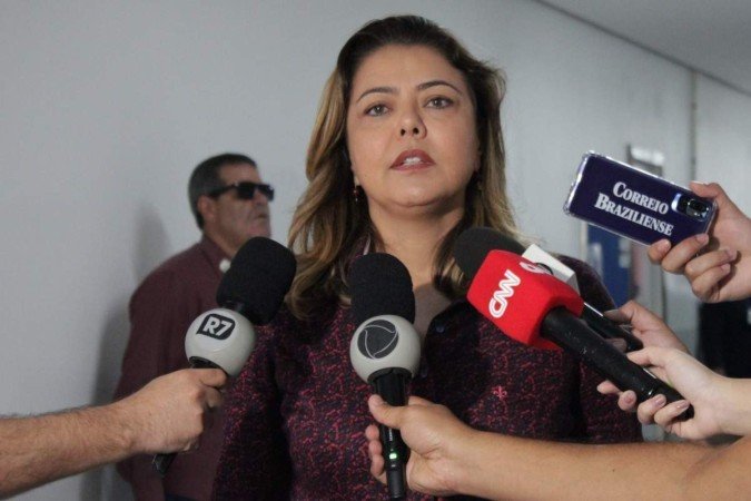 Segundo a relatora, senadora Leila Barros (PDT-DF), o texto substitutivo é fruto de um amplo consenso
- (crédito: Vitor Gripp/Esp.CB) Segundo a relatora, senadora Leila Barros (PDT-DF), o texto substitutivo é fruto de um amplo consenso
- (crédito: Vitor Gripp/Esp.CB)