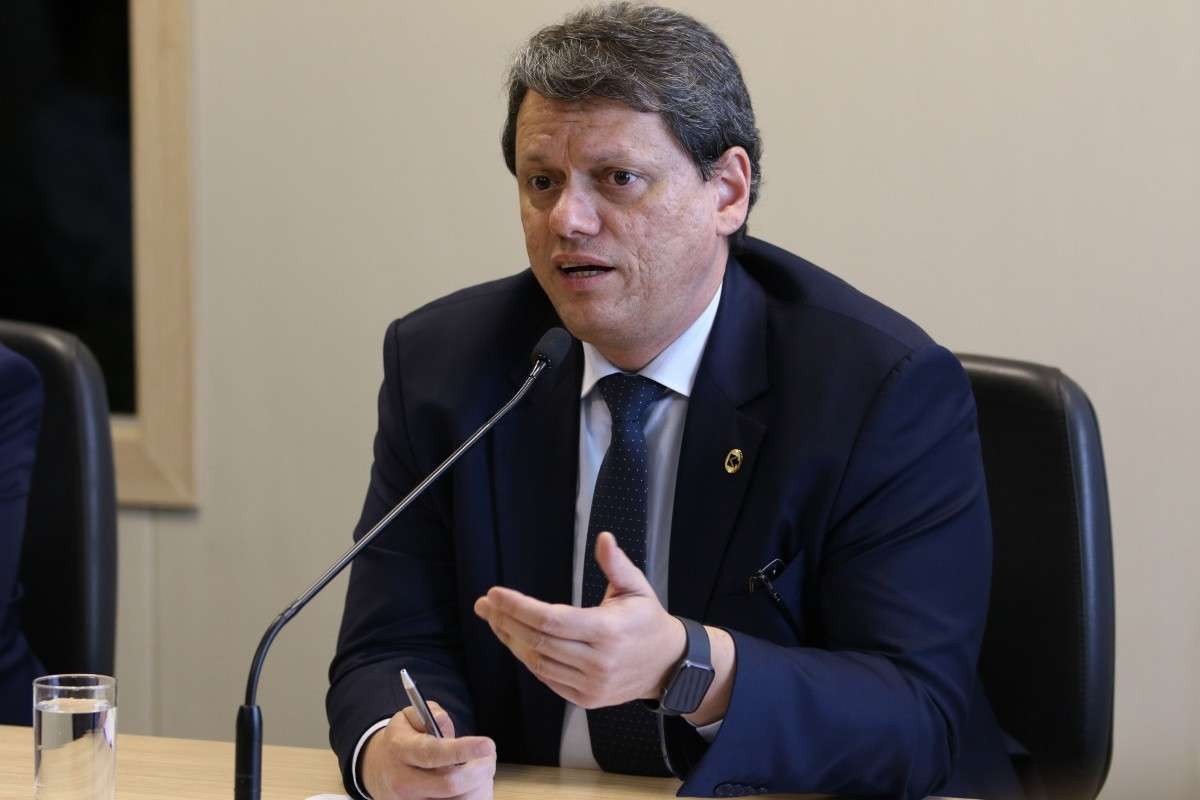 Qual o número de Tarcísio de Freitas, candidato a governador em São Paulo?