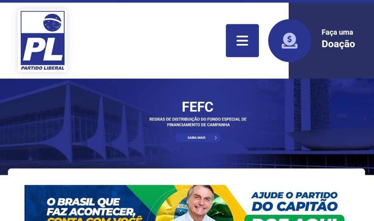 Site do PL, de Bolsonaro, é hackeado e sai do ar neste domingo