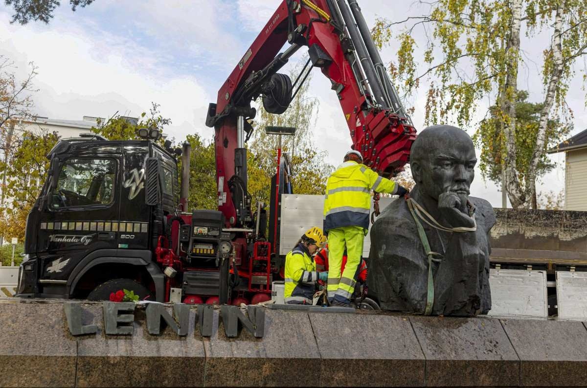 Finlândia remove última estátua do líder soviético nesta terça (04/9)