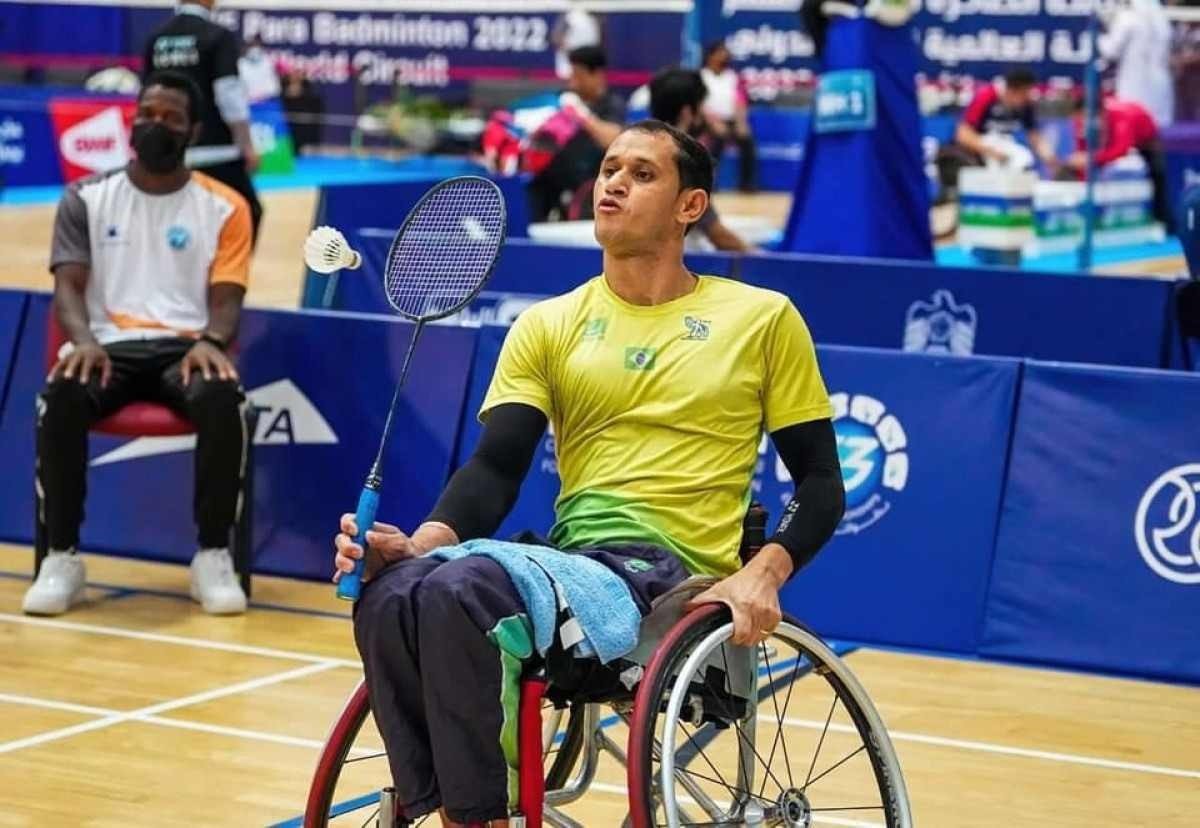 Focado no topo do ranking, Marcelo Conceição disputa Brasileiro de Parabadminton