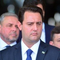 Ratinho Jr. não decidiu quem apoiará, mas fará força para que Moro não conquiste o governo paranaense -  (crédito: Ed Alves/CB/D.A.Press)