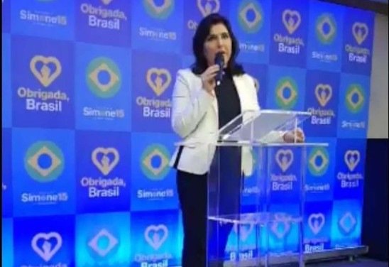 Reprodução/Twitter @simonetebetbr