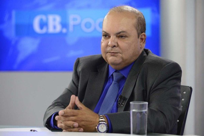  05/10/2022. Crédito: Marcelo Ferreira/CB/D.A Press. Brasil. Brasilia - DF. Governador reeleito Ibaneis Rocha (MDB) é o entrevistado do CB.Poder.