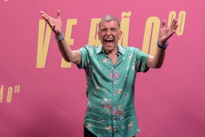 Jorge Fernando na coletiva de Verão 90: diretor faleceu aos 64 anos