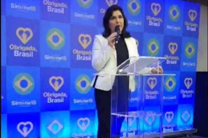 Simone Tebet declara apoio a Lula no 2º turno: "Não anularei meu voto"