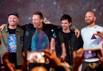Coldplay entra em pausa por tempo indeterminado -  (crédito: Reprodução/Instagram)