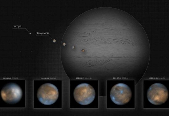 ESO/King & Fletcher. Jupiter bac