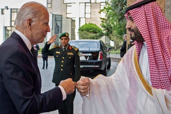 (crédito: Bandar Algaloud/AFP - 15/07/2022) (crédito: Bandar Algaloud/AFP - 15/07/2022)