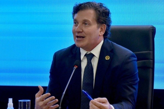O presidente da Conmebol, Alejandro Domínguez, é um dos responsáveis diretos pela ampliação da assistência do VAR em jogos chancelados pela entidade -  (crédito:  AFP)