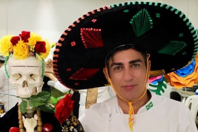 Experi&ecirc;ncia como professor de cozinha das am&eacute;ricas, no M&eacute;xico 