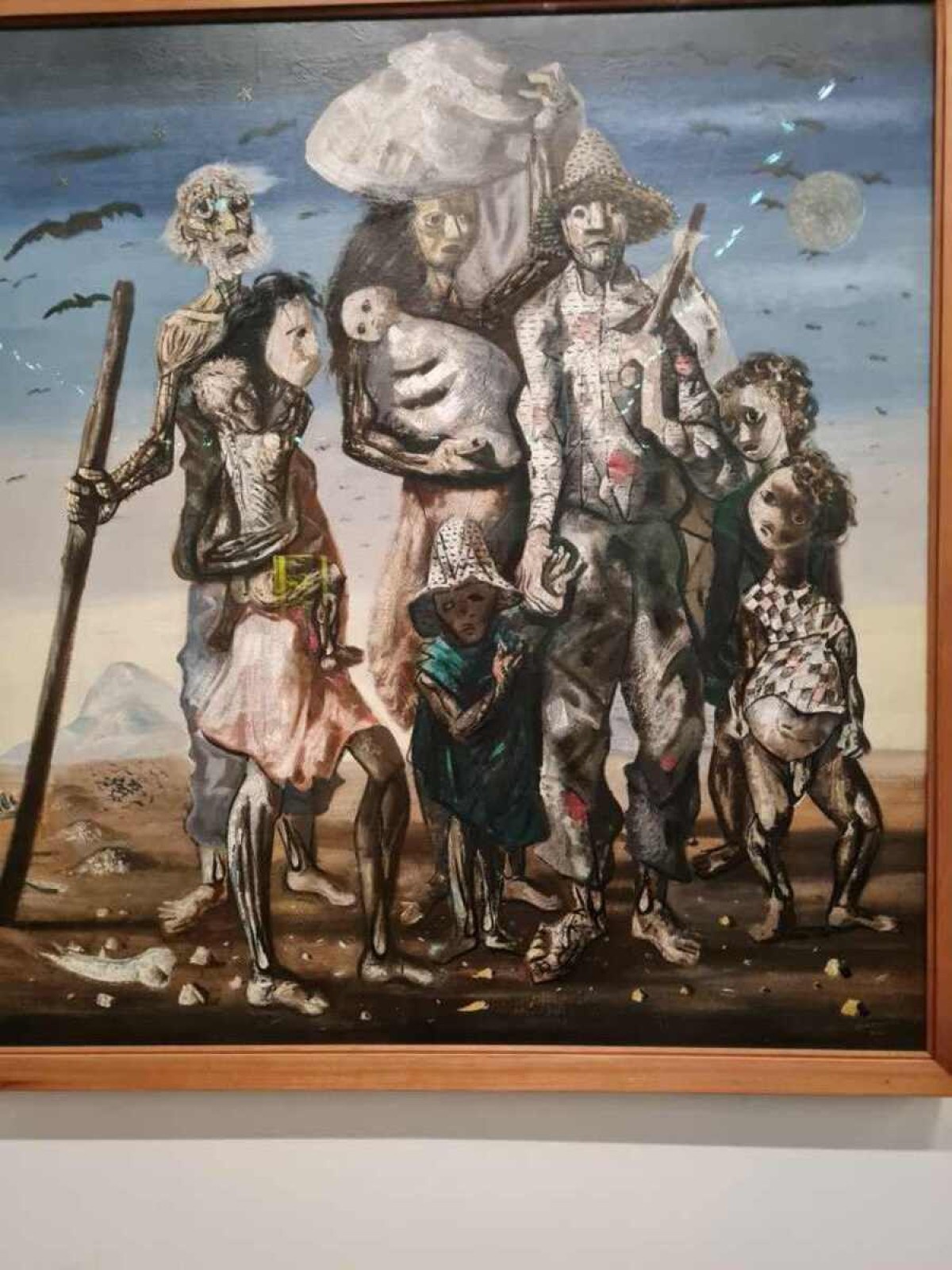 The Migrants, by Candido Portinari, on display in Masp