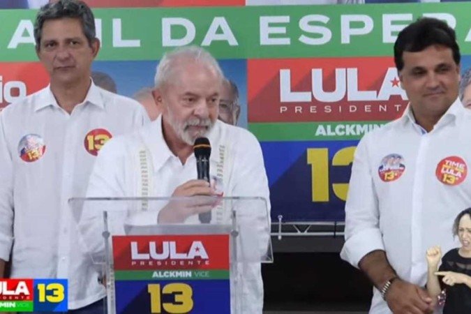 (crédito: Reprodução/Youtube @Lula) (crédito: Reprodução/Youtube @Lula)