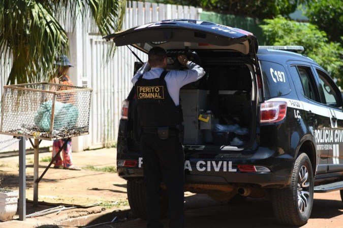  17/10/2022. Crédito: Ed Alves/CB/D.A Press. Cidades. Conflito e ameaça precederam espancamento de Gengis Keyne.
