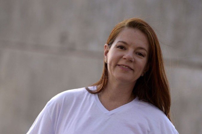  17/10/2022. Crédito: Carlos Vieira/CB/D.A Press. Brasil. Brasília - DF. Revista. Meigan Sack, teve câncer de mama e hoje defende os direitos de pacientes com a doença. 