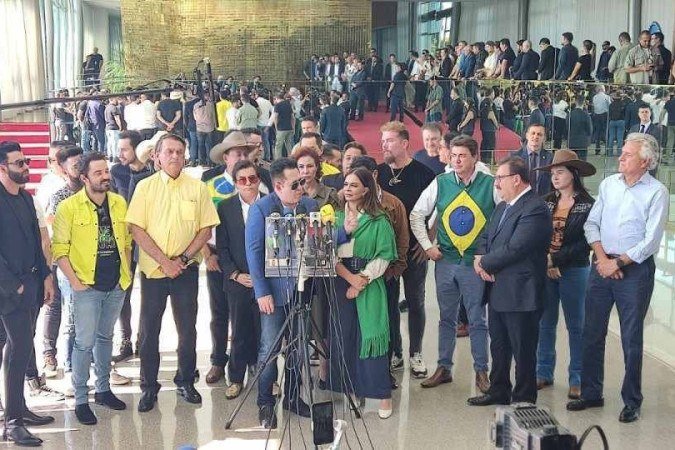 Encontro de sertanejos com Bolsonaro nesta segunda-feira (17/10)