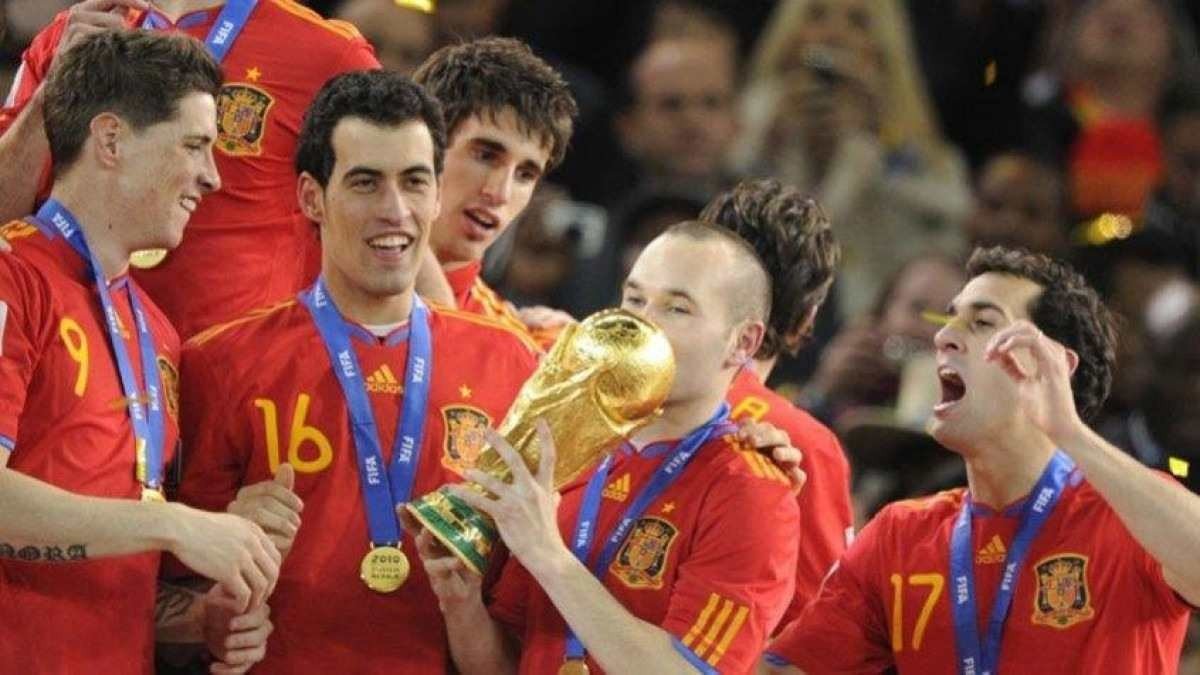 Seleção espanhola de futebol na Copa de 2010 Seleção espanhola de futebol na Copa de 2010