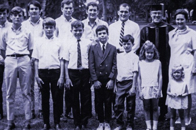 A família inteira foi celebrar o doutorado do pai em 1969 - (crédito: Arquivo pessoal) A família inteira foi celebrar o doutorado do pai em 1969 - (crédito: Arquivo pessoal)