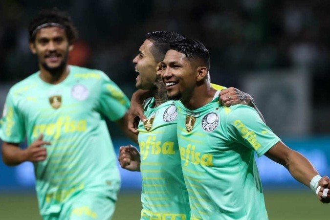 Próximo do 11º título na história, o Palmeiras enfrenta um Athletico-PR alternativo, pensando na final da Libertadores -  (crédito:  Cesar Greco/Agência Palmeiras)