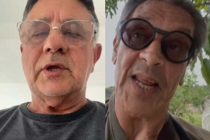 Édson Soares da Silva fez um vídeo ao lado do ex-deputado -  (crédito: Reprodução)