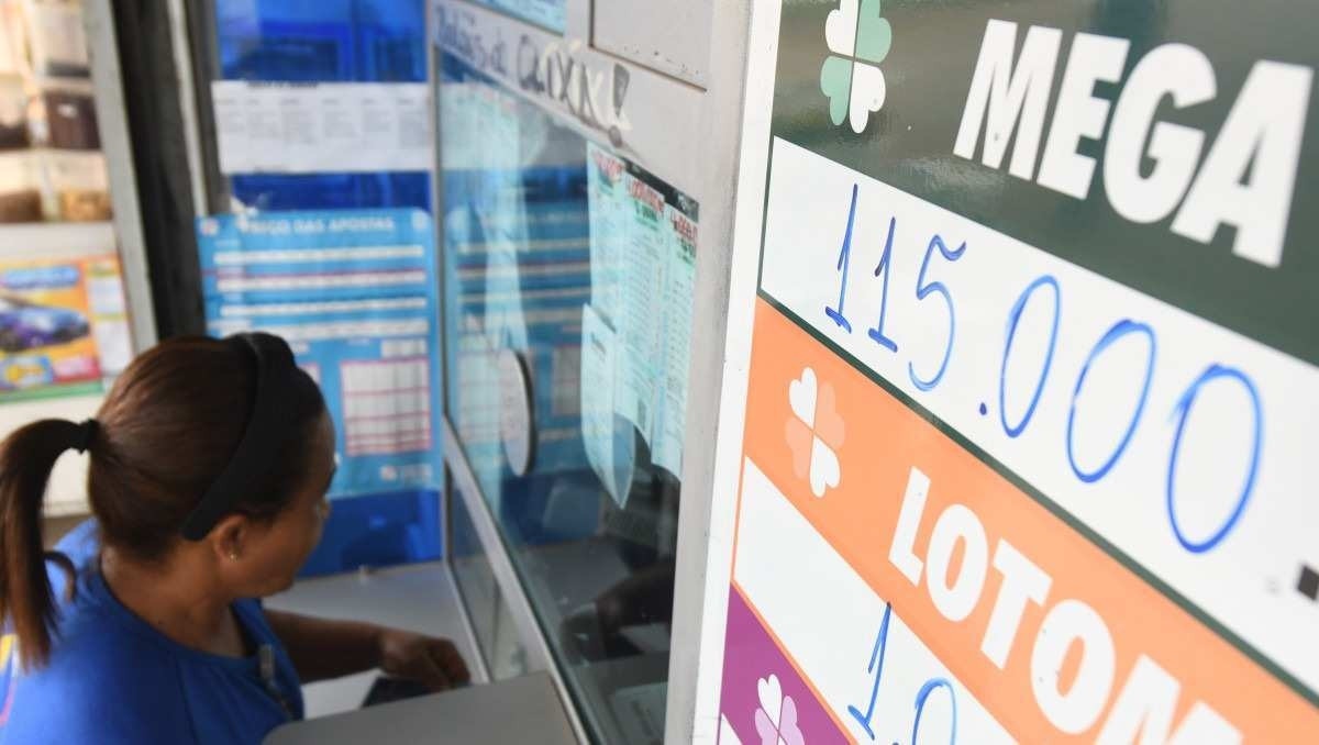 Mega-Sena sorteia R$ 115 milhões hoje (1º/2). Apostas vão até as 19h