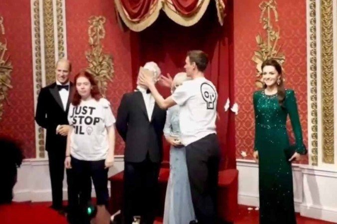  (crédito: Twitter @Juststopoil/ reproduÃ§Ã£o )