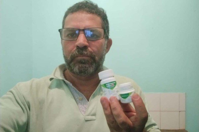 O jardineiro Claudiney Alves faz tratamento contra HIV/Aids desde 1990 - (crédito: Arquivo pessoal) O jardineiro Claudiney Alves faz tratamento contra HIV/Aids desde 1990 - (crédito: Arquivo pessoal)
