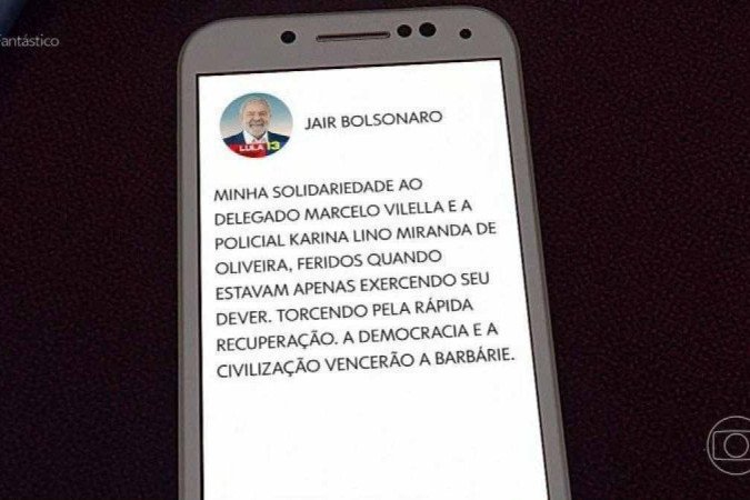 Fantástico Erra Ao Identificar Tuíte De Lula Com O Nome De Bolsonaro