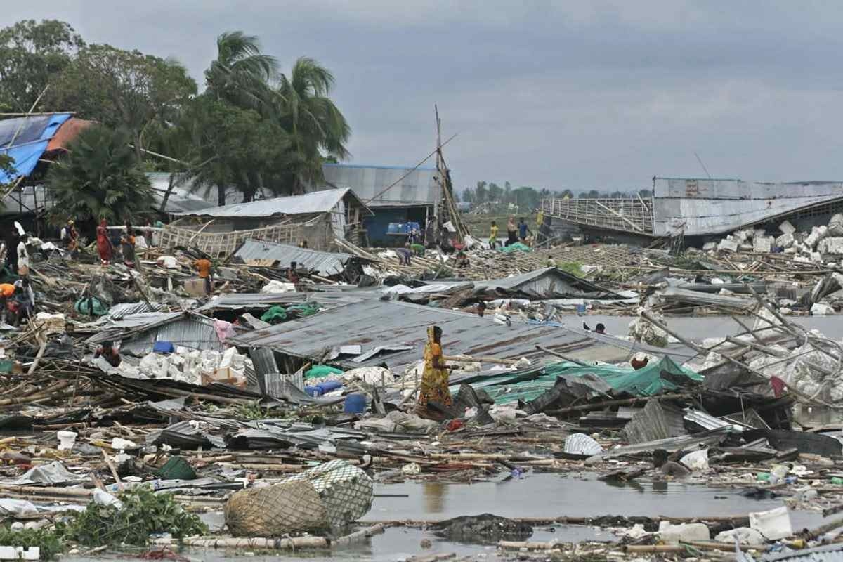 Ciclone Sitrang deixa cerca de 28 mortos em Bangladesh