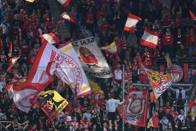 Em boa fase no Campeonato Alemão, Union Berlim vive recuperação na Liga Europa e contará com sua torcida em jogo-chave contra o Braga, no Estádio Olímpico - (crédito: AFP) Em boa fase no Campeonato Alemão, Union Berlim vive recuperação na Liga Europa e contará com sua torcida em jogo-chave contra o Braga, no Estádio Olímpico - (crédito: AFP)