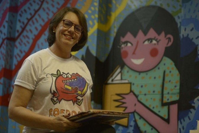  Ana Paula Bernardes no Roedores de Livros: "Biblioteca deveria ser o cora&ccedil;&atilde;o da escola"