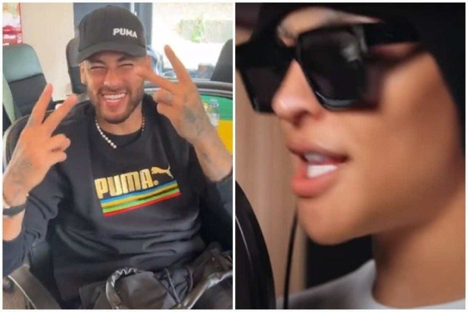 No meio das celebridades, Neymar cantou faixa que apoia Bolsonaro e Pabllo Vittar participou de clipe em apoio a Lula - (crédito: Reprodução / TikTok - Reprodução/YouTube) No meio das celebridades, Neymar cantou faixa que apoia Bolsonaro e Pabllo Vittar participou de clipe em apoio a Lula - (crédito: Reprodução / TikTok - Reprodução/YouTube)