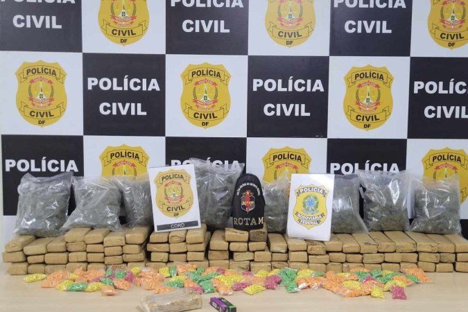 (crédito: PRF/Divulgação) (crédito: PRF/Divulgação)