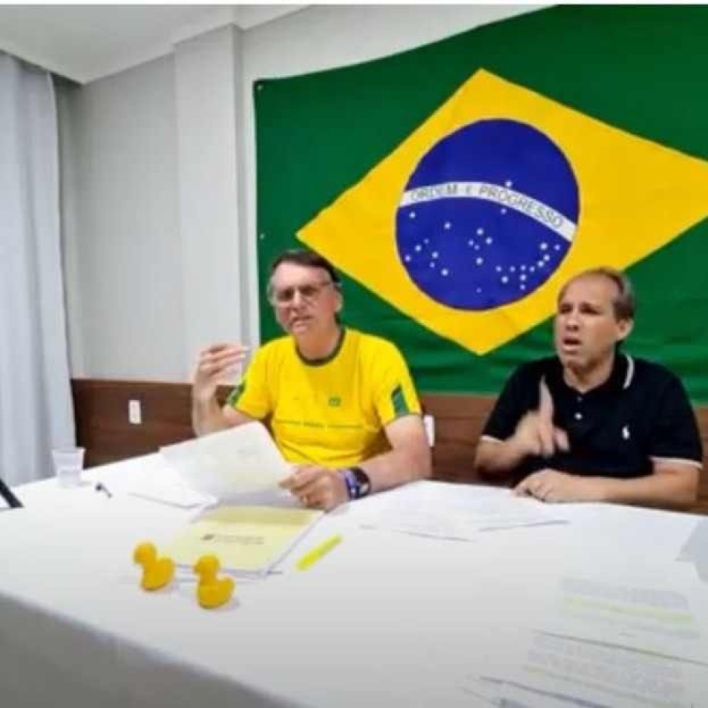 Presidente Do Brasil Jair Bolsonaro/lula Brasil Bandeira T Camisa
