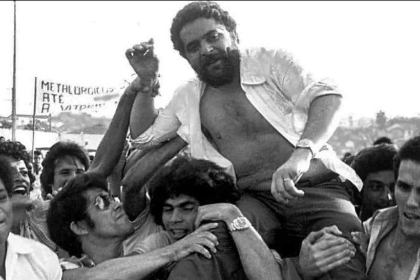 Lula no ano de 1980