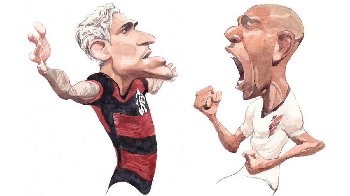 Devotos de um estilo próprio, Flamengo e Athletico se enfrentam em decisão