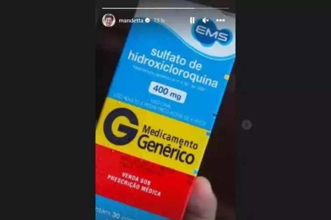  (crédito:  Reprodução/Instagram Mandetta)