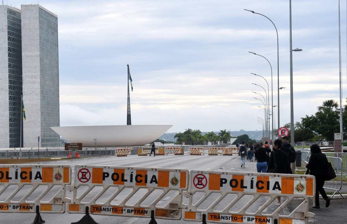 Esplanada será fechada no feriado pois há previsão de manifestações