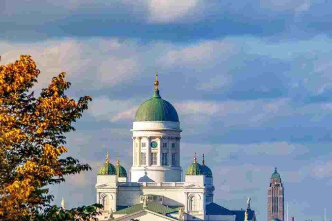 Catedral de Helsinque e City Hall