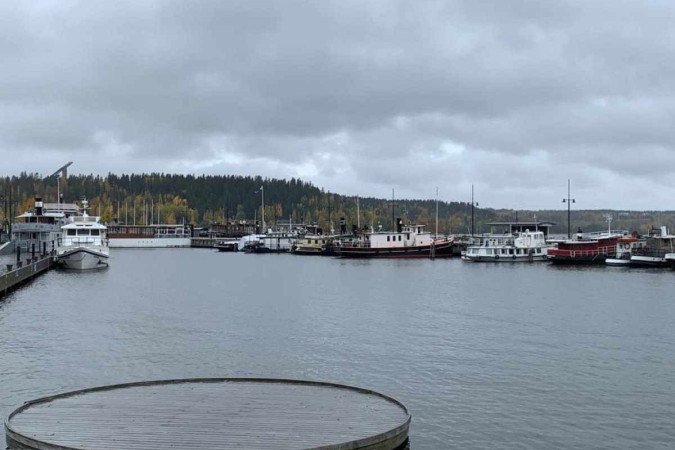 Lago despoluído em Lahti: orgulho 
da população