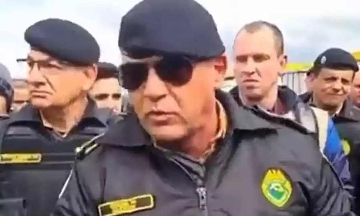 PM do Paraná diz estar 'prevaricando' sobre manifestação em estrada