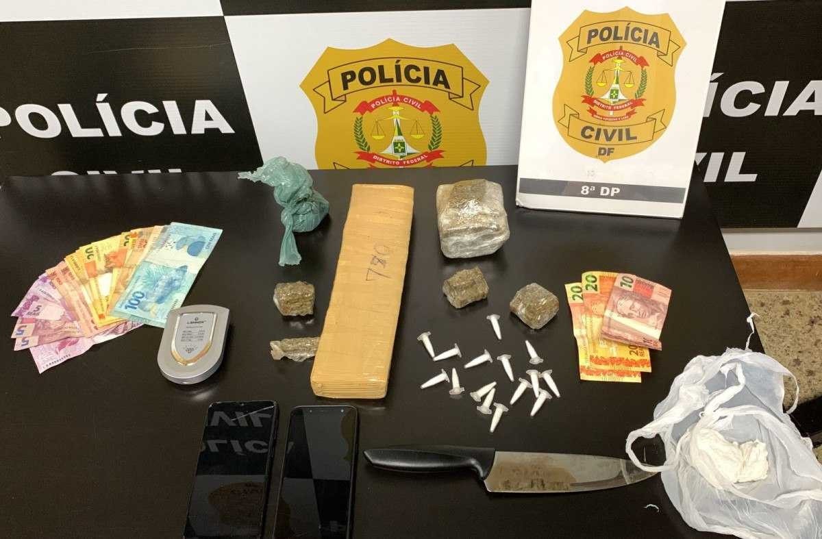 Traficante que escondia drogas em para-choque de veículo é preso pela PCDF